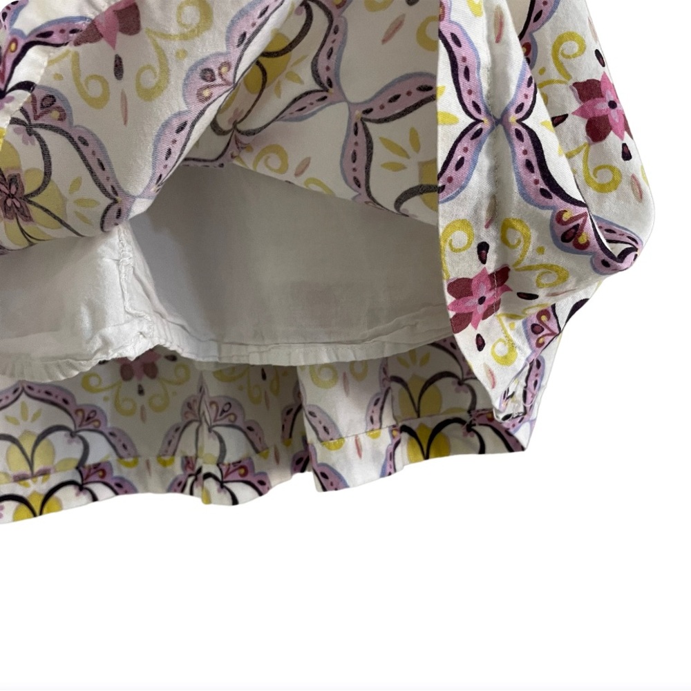 Tea Collection Key Hole Back Floral Print Spring Dress - Picture 4 of 8
